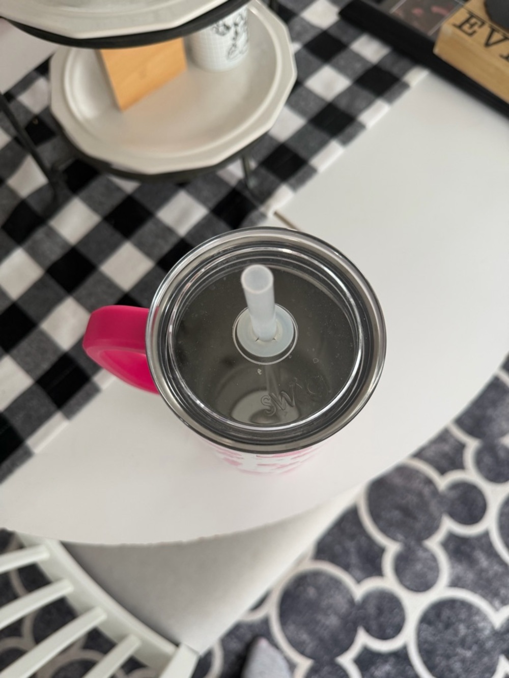Swig 40oz Pink Cowboy Boots Travel Tumbler - Picture 5 of 5